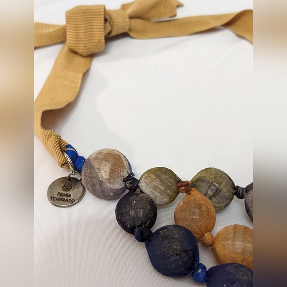 Silvia Tcherassi Paris Couture Runway Modern Art Necklace Avant Garde - Picture 10 of 16